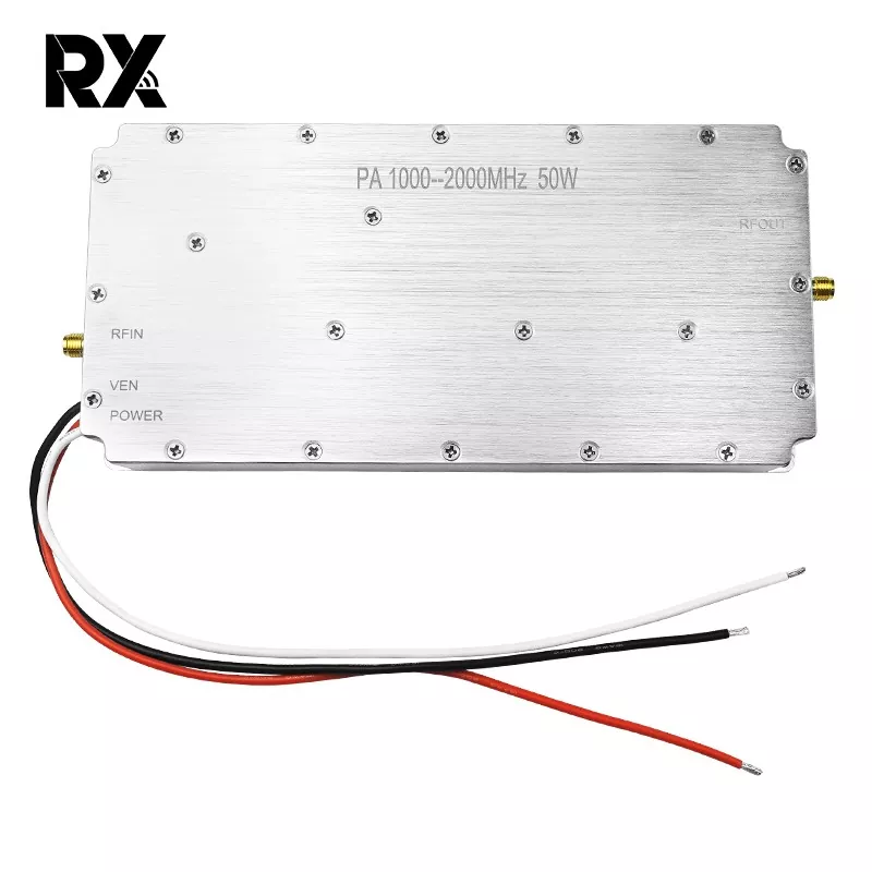 50W 1000-2000MHz Penguat Daya Tanpa Sinyal