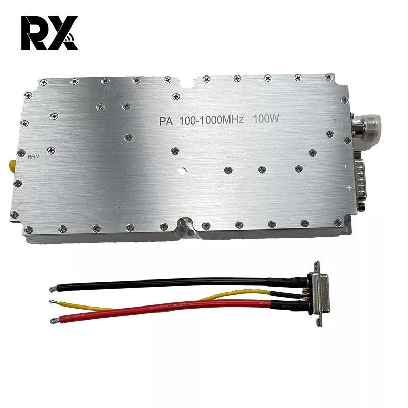 Daya dhuwur 100W 100-1000MHz broadband power amplifier